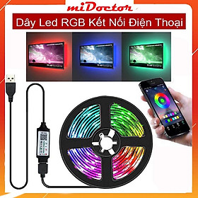 Mua Cuộn Dây 5m Đèn LED Tiktok RGB 5050 Strip Light miDoctor mi02  Trang Trí Phòng  Bàn Máy Tính  Kết Nối Điện Thoại