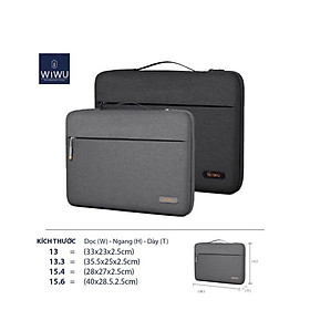 Túi Chống Sốc Wiwu Pilot Laptop Sleeve Dành Cho Laptop