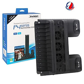Mua Quạt Tản Nhiệt Kèm Sạc - Khay Đĩa cho PS4 Slim Pro TP4-882 - Hàng Chính Hãng