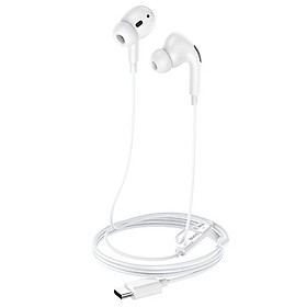 Mua Tai nghe có dây Hoco M1 Pro chân cắm Type-C có mic cáp đàn hồi cao TPE có dây tráng men dài 1.2m - Hàng chính hãng