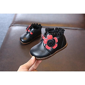 giày bốt da mềm bé gái size 21-30