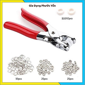 Mua Bộ Kìm Bấm Cúc Áo Quần  Vành Áo Kim Loại Kìm Bấm Khuy   Khoen Ore Đa Năng Hữu Ích