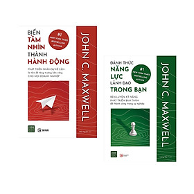 Combo sách để trở thành nhà lãnh đạo tài ba: Biến Tầm Nhìn Thành Hành Động + Đánh Thức Năng Lực Lãnh Đạo Trong Bạn