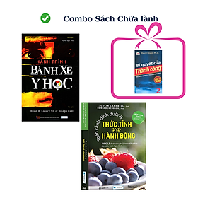 Sách chữa lành: Bánh xe y học + Toàn cảnh dinh dưỡng (TB), tặng sách: Bí quyết thành công 2