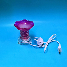 Đèn xông tinh dầu thủy tinh ( giao màu ngẫu nhiên)