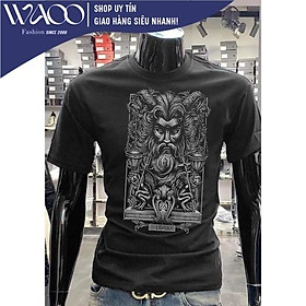 Áo Thun Nam, Có Bigsize Từ S Đến 8XL, Vải Cotton Cao Cấp, Mặc Mịn Thoáng Mát - Thời Trang Waoo, Mẫu ATNN289