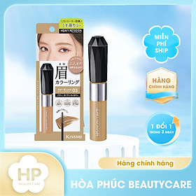 Mascara Chải Đổi Màu Lông Mày EX Kissme Heavy Rotation Chống Trôi Siêu Bền - Màu Nâu Tro #03 8g