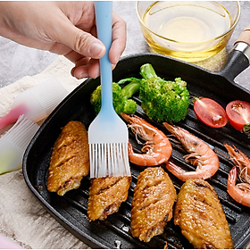 Mua Cọ quét dầu bằng silicon chịu nhiệt  màu cầu vòng đẹp mắt  chổi quét dầu nướng bbq/quét gia vị an toàn
