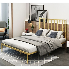 Mua Giường sắt mỹ nghệ thanh lịch kích thước 1.5mx1.9m
