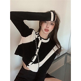 Áo cardigan len thời trang ulzzang Hàn Quốc