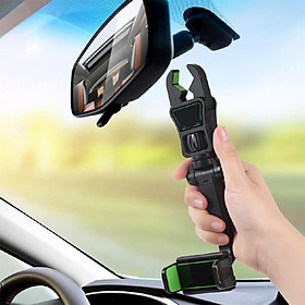 Car Rearview Mirror Phone Holder 360 Rotated Degrees for Car Auto