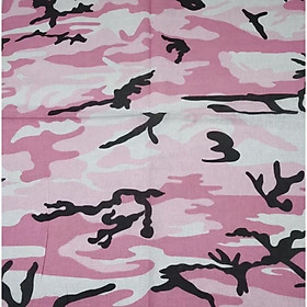 Khăn bandana hoạ tiết camo cotton size 55x55cm - Maben