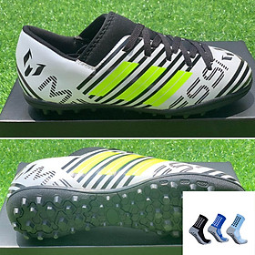Giày Đá Bóng Airsport MS14PK Trắng Có Phụ Kiện