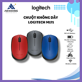 Mua Chuột không dây Logitech M171 - Hàng Chính Hãng - Bảo Hành 12 Tháng