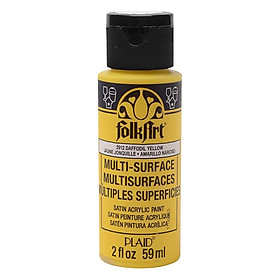 Nơi bán Màu Vẽ Trang Trí Folkart Multi-Surface - Daffodil Yellow - Giá Từ -1đ