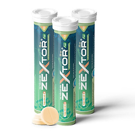 Combo 3 tuýp Viên Sủi Sinh Lý ZEXTOR - Giúp Khẳng Định Bản Lĩnh Phái Mạnh