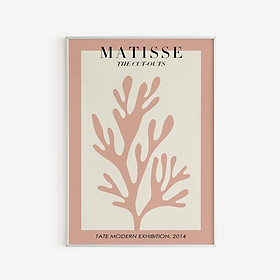 Tranh treo tường | Tranh Matisse Blush Decoupe Wall Art Print, Henri Matisse Tate Modern Exhibition