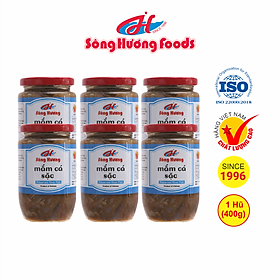 6 Hũ Mắm Cá Sặc Sông Hương Foods Hũ 400g