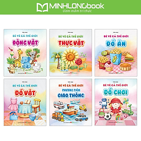 Sách: Combo 6 Cuốn Bé Vẽ Cả Thế Giới