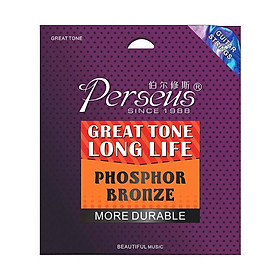 Bộ 6 dây Guitar Acoustic Phosphor Bronze Perseus 16010 - 16011 - 16012