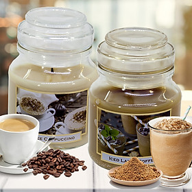 Mua Combo 2 Hũ nến thơm Bartek Coffee and Spices 130g - cà phê capuchino