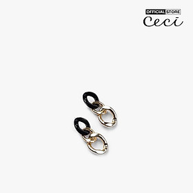CECI - Khuyên tai nữ chuỗi mắc xích 3 vòng độc đáo CC1-02000159
