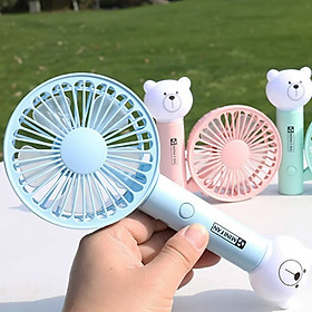 Mua Quạt Mini Để Bàn Có Led Hình Thú Cưng Nhiều Màu  - Giao Hình Ngẫu Nhiên - Hàng Nhập Khẩu