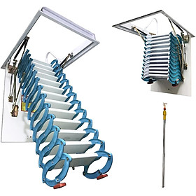 Thang gác xép bền chắc, tiện dụng, đẹp mắt, tiết kiệm không gian, chính hãng Nikita