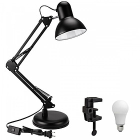 Mua Đèn học kẹp bàn kiểu dáng Pixar (kèm đế) + tặng kèm bóng LED đổi 3 màu