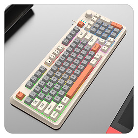 Mua Bàn Phím Máy Tính Giả Cơ Có Dây K82 Led Gaming Cao Cấp