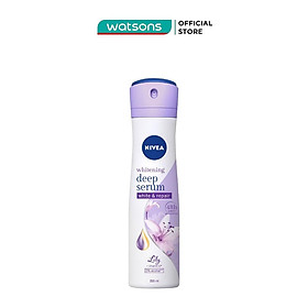 Hình ảnh Xịt Ngăn Mùi Nivea Dưỡng Trắng Hương Hoa Ly Trắng Whitening Deep Serum 150ml