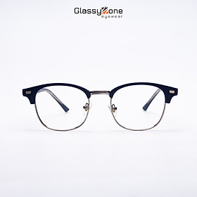 Gọng kính cận, Mắt kính giả cận nhựa Form Oval thời trang Nam Nữ Jena - GlassyZone