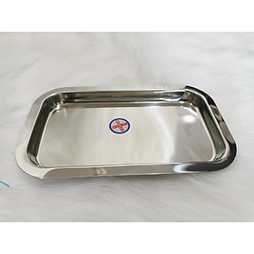 Mua Khay Y Tế Inox 304 Đủ Các Size - Khay Chữ Nhật Inox M13 (13x22x2cm)