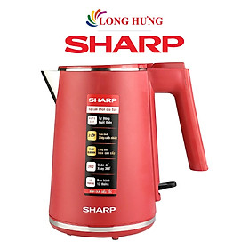 Bình đun siêu tốc Sharp 1 lít EKJ-10DVPS - Hàng chính hãng