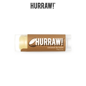 Son dưỡng môi Hurraw! Balm - Hương Dừa 4.8g/.17oz