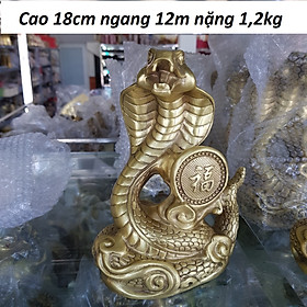 Mua Tượng rắn chữ Phúc bằng đồng MS695