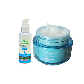 KEM DƯỠNG ẨM NEUTROGREEN (HYDRO BOOST WATER MOISTURISING CREAM) 50ml + Tặng Kèm Gel Rửa Mặt 50ml