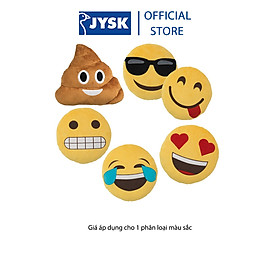 Bộ 2 Gối Trang Trí Emoji Đường Kính 35cm JYSK