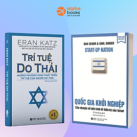 Combo Sách Về Người Do Thái: Trí Tuệ Do Thái + Quốc Gia Khởi Nghiệp