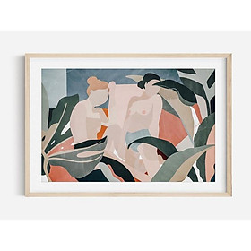 Tranh in cao cấp | Tranh nghệ thuật trừu tượng - Abstract People Art, Mid Century Art, Modern Abstract Art 06