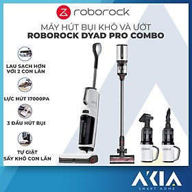 Mua Hàng chính hãng - Máy hút bụi cầm tay lau sàn khô và ướt Roborock Dyad Pro Combo - Bản quốc tế - Bảo hành 18 tháng