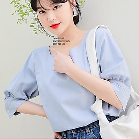 Q430720 ÁO KIỂU NỮ CỔ VUÔNG