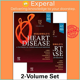 Sách - Braunwald's Heart Disease, 2 Vol Set - A Textbook of Cardiovascular Me by Deepak L. Bhatt (UK edition, paperback)