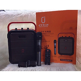 Mua Loa JYX - MS61 bluetooth -hát karaoke  âm thanh ngoài trời siêu tiện lợi - kèm mic trọn bộ - âm thanh đỉnh cao
