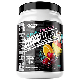 [Chính hãng BBT] Nutrex Outlift 30 lần dùng (30SV) Pre-workout Tăng Sức Mạnh - Tỉnh Táo - Tập Trung