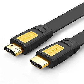 Mua Ugreen UG11185HD101TK 2M màu Vàng Cáp tín hiệu HDMI chuẩn 2.0 hỗ trợ phân giải 4K * 2K 60hz cáp dẹt - HÀNG CHÍNH HÃNG