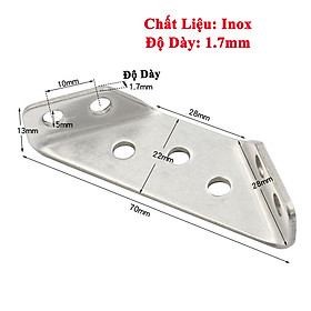 Mua Ke Góc Vuông Đa Năng KUNBE Pat Góc Vuông 90 Độ Chốt Giữ 3 Mặt Cố Định Đồ Nội Thất Chắc Chắn