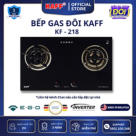 Mua Bếp ga đôi KAFF KF-218 - Hàng chính hãng