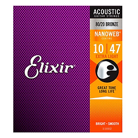 Mua Bộ Dây Đàn Guitar Acoustic Elixir 11002