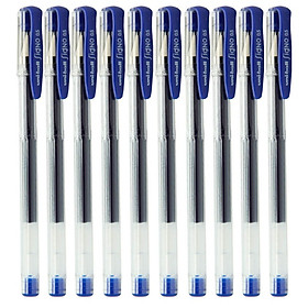 Mitsubishi (Uni) UM-100 Economical and practical type of neutral pen (blue black) 0.5mm (10 loaded)
